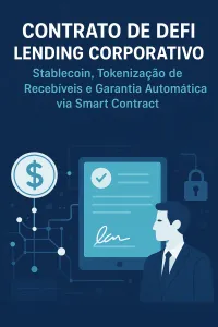 Imagem principal do artigo Contrato de DeFi Lending Corporativo: Como a Empresa Toma Empréstimo em Stablecoin Usando Recebíveis como Garantia